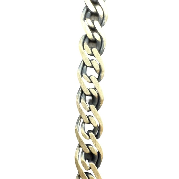 Men's Silver Chain Bracelet - Picture 3 of 4